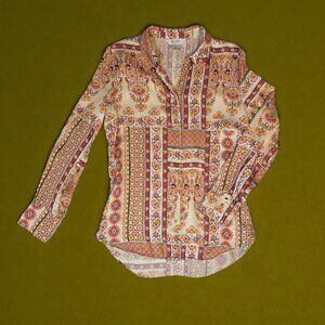 Ever New "Rio Paisley" multicolored blouse